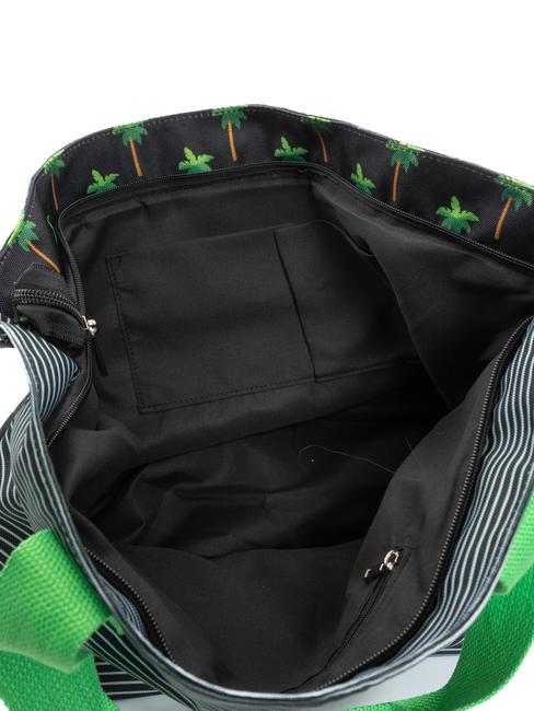 MULTI FANTASY Gro&szlig;e Einkaufstasche Schwarz - Taschen und Accessoires f&uuml;r Kids