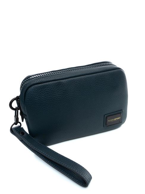 NEW DAYTONA Tasche mit doppeltem Rei&szlig;verschluss Marine - Modeschmuck Accessoires