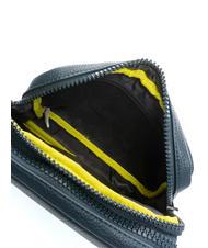 PLEIN SPORT NEW DAYTONA Tasche mit doppeltem Rei&szlig;verschluss Marine - Modeschmuck Accessoires - 5