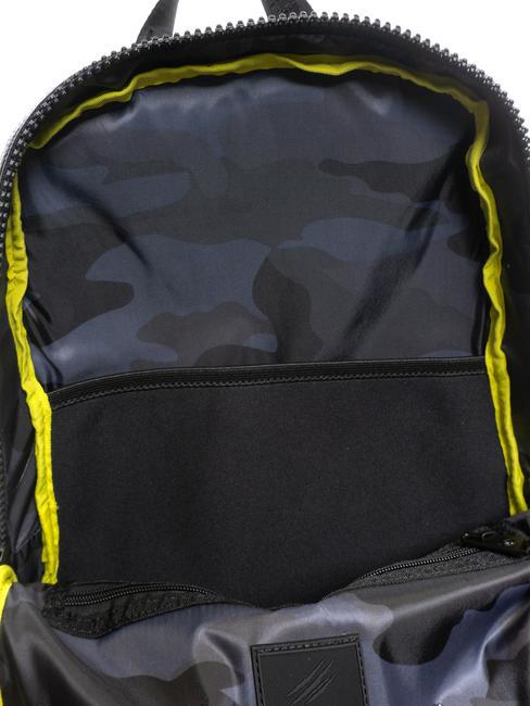 NEW DAYTONA Gro&szlig;er schlanker Rucksack Schwarz - Rucks&auml;cke f&uuml;r Schule &amp; Freizeit
