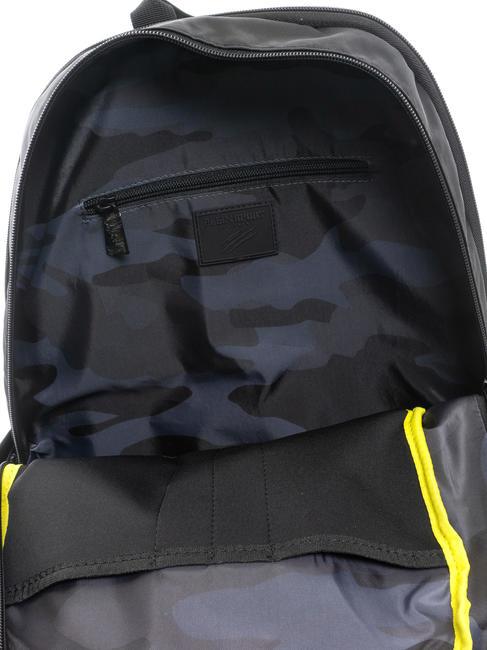 PHILADELFIA Gro&szlig;er multifunktionaler Rucksack Schwarz - Rucks&auml;cke f&uuml;r Schule &amp; Freizeit