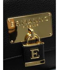 ERMANNO SCERVINO OHANNA SOLID Schultertasche Schwarz - Damentaschen - 3
