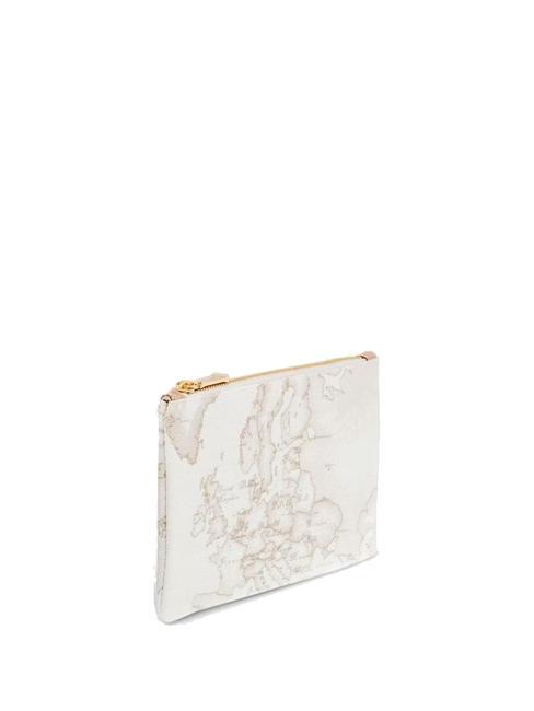 GEO CLASSIC Clutch-Beutel Wei&szlig; - Etuitaschen &amp; Necessaire