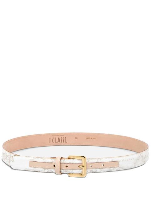 GEO WHITE K&uuml;rzbarer G&uuml;rtel Wei&szlig; - G&uuml;rtel