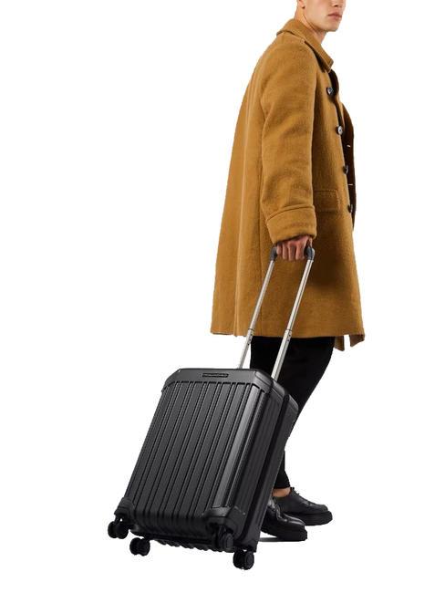 PQ-LIGHT Ultraflacher Kabinentrolley Blau - Handgep&auml;ck