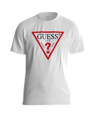 GUESS ORIGINAL T-Shirt mit Logo purwei&szlig; - Herren-T-Shirts - 3