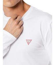 GUESS MINI TRIANGLE Lang&auml;rmliges T-Shirt purwei&szlig; - Herren-T-Shirts - 3