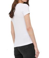 GUESS MINI TRIANGLE Schmal geschnittenes T-Shirt purwei&szlig; - T-Shirts und Tops f&uuml;r Damen - 2