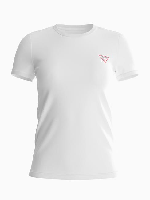 MINI TRIANGLE Schmal geschnittenes T-Shirt purwei&szlig; - T-Shirts und Tops f&uuml;r Damen