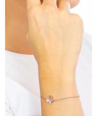 AMEN FARFALLE Blaues und wei&szlig;es Zirkonarmband Rose - Armb&auml;nder - 2