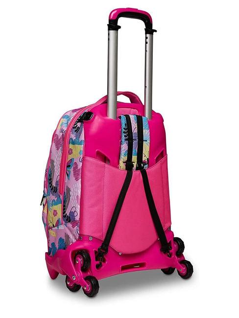 CLACK IT GIRL JACK Rucksack mit abnehmbarem Trolley Meerwasser - Rucks&auml;cke mit Trolleyfunktion