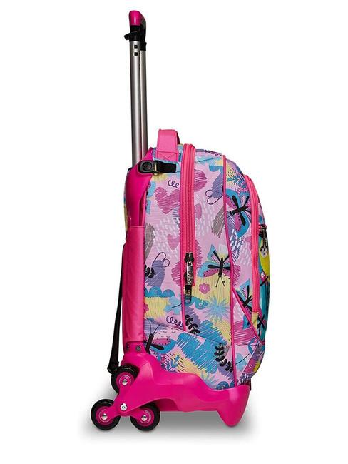 CLACK IT GIRL JACK Rucksack mit abnehmbarem Trolley Meerwasser - Rucks&auml;cke mit Trolleyfunktion