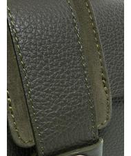 TOSCA BLU DUBROVNIK Mini-Kofferraumtasche aus Leder Milit&auml;rg - Damentaschen - 3