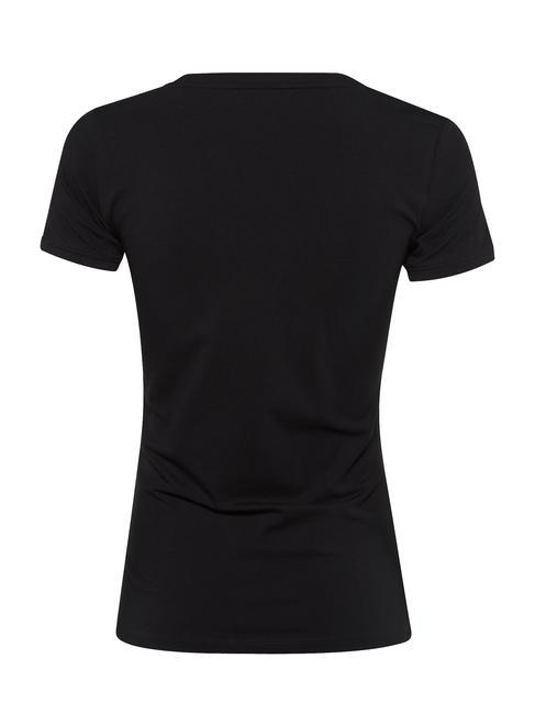 MINI TRIANGLE T-Shirt mit V-Ausschnitt jetbla - T-Shirts und Tops f&uuml;r Damen
