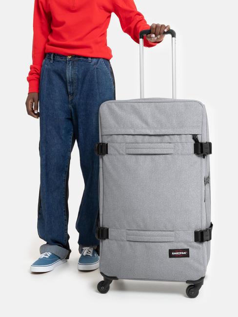 TRANSIT'R 4 L Trolley gro&szlig; sonntaggrau - Halbharte Trolleys