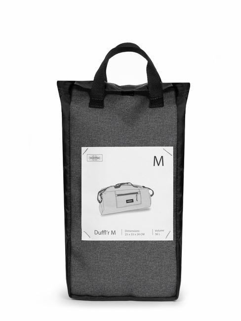 DUFFL'R M Reisetasche mit Schultergurt SchwarzDenim - Reisetaschen