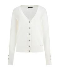 GUESS ZENA Strickjacke mit Kn&ouml;pfen cremwhi - Damenpullover - 4