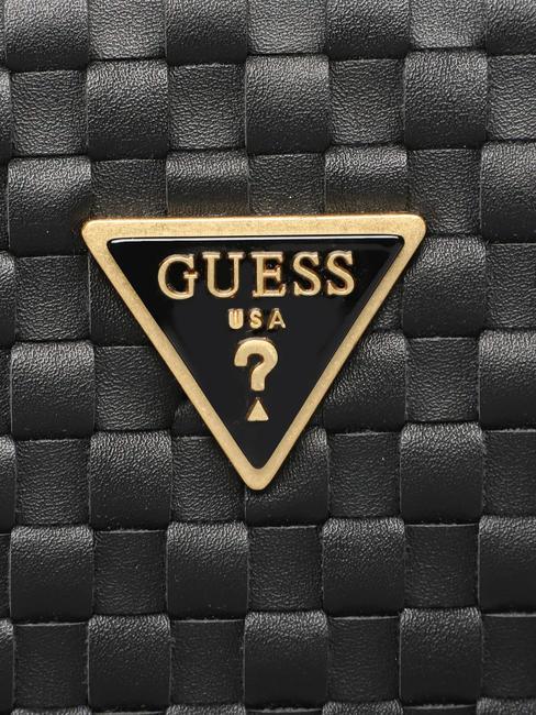 LISBET Gewebte Clutch SCHWARZ - Damentaschen