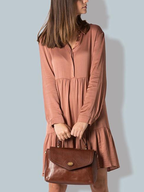 STORY Aktentasche aus Leder BRAUN - Damentaschen