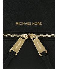 MICHAEL KORS RHEA Lederrucksack Schwarz - Damentaschen - 5