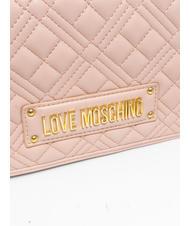 LOVE MOSCHINO QUILTED Gesteppte Umh&auml;ngetasche Gesichtspuder - Damentaschen - 3
