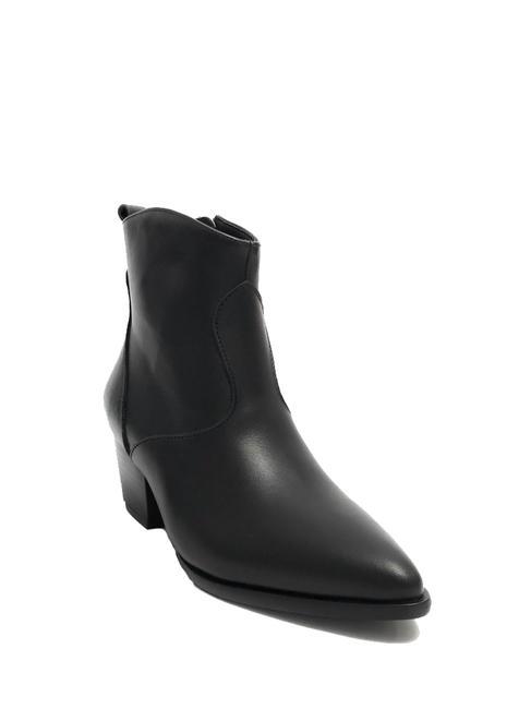 BOYTA Stiefeletten aus Leder SCHWARZ - Damenschuhe