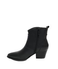 GUESS BOYTA Stiefeletten aus Leder SCHWARZ - Damenschuhe - 3