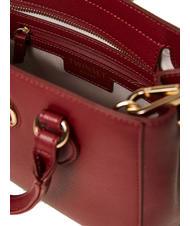 TWINSET OVAL T Handtasche mit Schultergurt himbeerfarbener Glanz - Damentaschen - 4