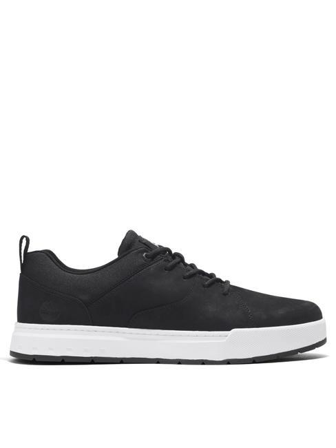 MAPLE GROVE Oxford-Sneaker aus Nubukleder PECHSCHWARZ - Herrenschuhe