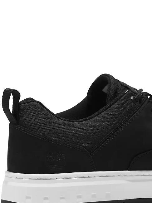MAPLE GROVE Oxford-Sneaker aus Nubukleder PECHSCHWARZ - Herrenschuhe