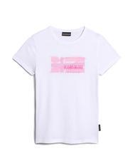 NAPAPIJRI KIDS ZAMORA Baumwoll t-shirt Flagge rosa fj3 - Kinder-T-Shirt - 4