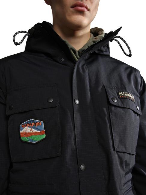 URBAN MODULAR Jacke mit abnehmbaren &Auml;rmeln schwarz 041 - Herrenjacken