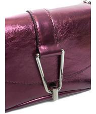 COCCINELLE HIMMA Clutch aus laminiertem Leder Fruchtfleisch rosa - Damentaschen - 3