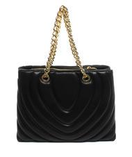 ERMANNO SCERVINO PAMELA Handtasche mit Kette Schwarz - Damentaschen - 4