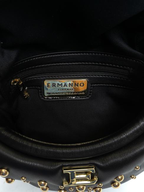 PRINCESS &Uuml;berschlagtasche mit Nieten schwarzes Gold - Damentaschen
