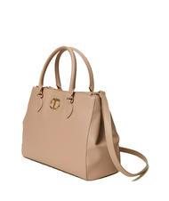 TWINSET OVAL T Tragetasche mit Schultergurt helles Taupe - Damentaschen - 2