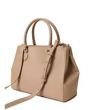 TWINSET OVAL T Tragetasche mit Schultergurt helles Taupe - Damentaschen - 3