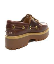 TIMBERLAND BOAT Hohe Bootsschuhe aus Leder Wurzelbier - Damenschuhe - 3