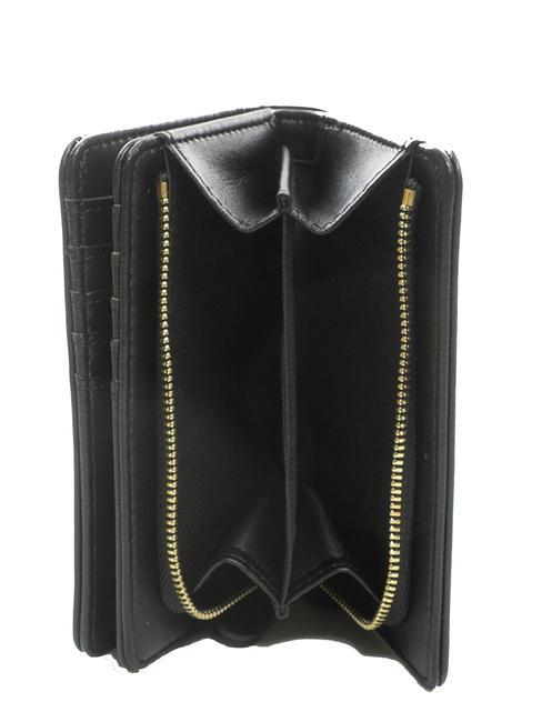 MIDDLE Mittleres Portemonnaie Schwarz - Brieftaschen Damen