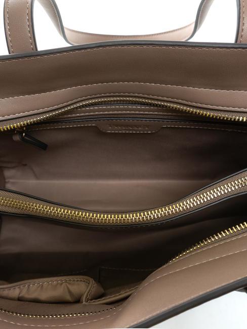 OVAL T Handtasche Taupe - Damentaschen