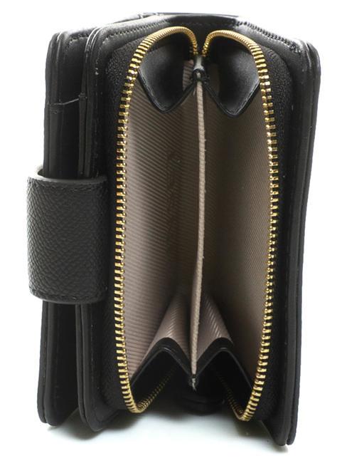 OVAL T Kleine Geldb&ouml;rse Schwarz - Brieftaschen Damen