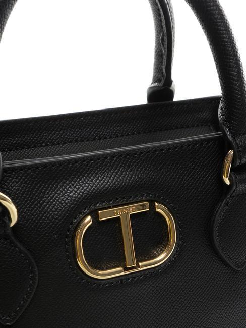 OVAL T Handtasche mit Schultergurt Schwarz - Damentaschen