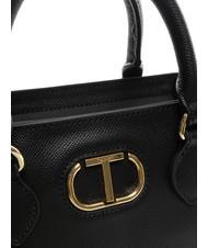 TWINSET OVAL T Handtasche mit Schultergurt Schwarz - Damentaschen - 3