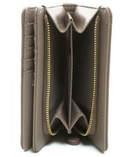 TWINSET MIDDLE Mittleres Portemonnaie Taupe - Brieftaschen Damen - 4