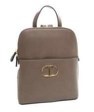 TWINSET OVAL T Rucksack Taupe - Damentaschen - 4