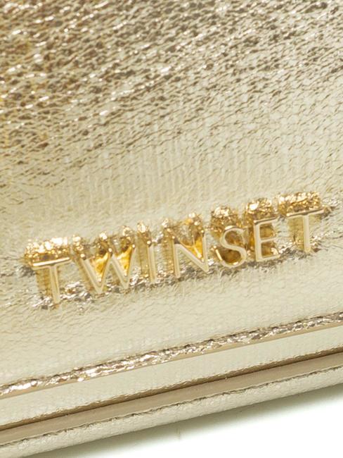 CLUTCH Laminierte Tasche Platin - Damentaschen