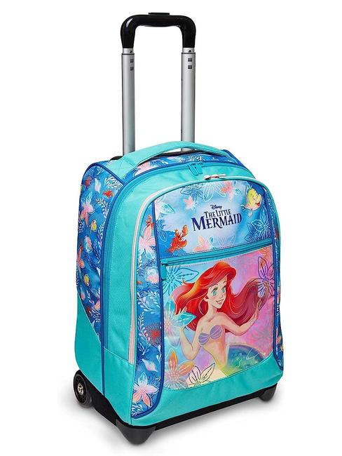WATCH ME SHINE Trolley-Rucksack 2 R&auml;der petrol / blau - Rucks&auml;cke mit Trolleyfunktion