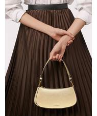 COCCINELLE MERVEILLE Schultertasche aus strukturiertem Leder golden - Damentaschen - 4