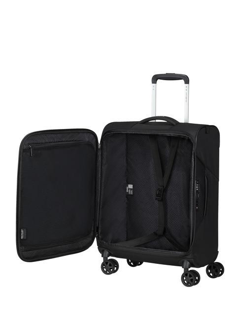 LITEBEAM Kleiner Trolley SCHWARZ - Handgep&auml;ck