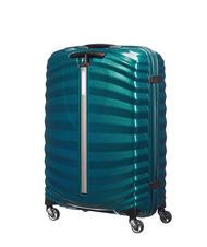 SAMSONITE LITE-SHOCK LITE-SHOCK, mittlere Gr&ouml;&szlig;e, ultraleicht petrolblau - Harte Trolleys - 4